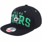 Outerstuff - NHL Svart snapback Keps - Kids Dallas Stars Life Style Printed Flatbrim Black Snapback @ Hatstore