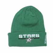 Reebok - NHL Grön cuff Beanie - Dallas Stars Locker Room Knit @ Hatstore