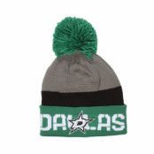 Reebok - NHL Svart pom Beanie - Dallas Stars Team Pom Knit @ Hatstore