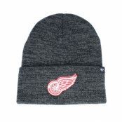 47 Brand - NHL Grå cuff Beanie - Detroit Red Wings Tabernacle Knit Charcoal Cuff @ Hatstore