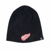 47 Brand - NHL Svart traditionalbeanie Beanie - Detroit Red Wings Black Beanie @ Hatstore