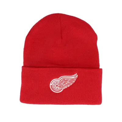 American Needle - NHL Röd cuff Beanie - Detroit Red Wings Knit NHL Red Cuff @ Hatstore