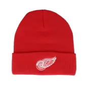 American Needle - NHL Röd cuff Beanie - Detroit Red Wings Terrain Knit Solid Red Cuff @ Hatstore