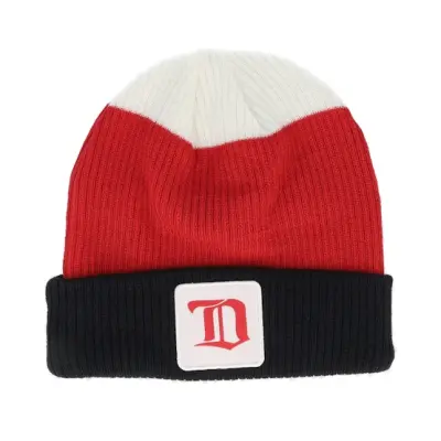 Fanatics - NHL Röd cuff Beanie - Detroit Red Wings Showboat Black/Red/Natural Cuff @ Hatstore