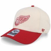 47 Brand - NHL Beige adjustable Keps - Detroit Red Wings Nantasket Captain Natural/Red Adjustable @ Hatstore