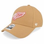 47 Brand - NHL Beige adjustable Keps - Detroit Red Wings NHL Mvp Camel Adjustable @ Hatstore