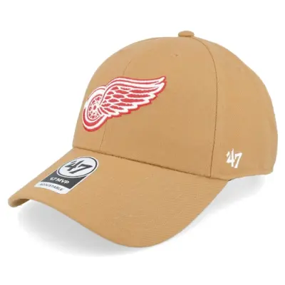 47 Brand - NHL Beige adjustable Keps - Detroit Red Wings NHL Mvp Camel Adjustable @ Hatstore