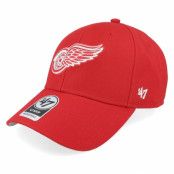 47 Brand - NHL Röd adjustable Keps - Detroit Red Wings Mvp Red/White Adjustable @ Hatstore