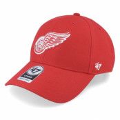 47 Brand - NHL Röd adjustable Keps - Detroit Red Wings NHL Ballpark 47 Mvp Red Adjustable @ Hatstore