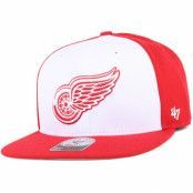 47 Brand - NHL Röd snapback Keps - Detroit Red Wings Sure Shot Accent Red Snapback @ Hatstore