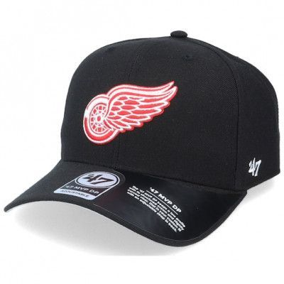 47 Brand - NHL Svart adjustable Keps - Detroit Red Wings Cold Zone Mvp DP Black/Red Adjustable @ Hatstore