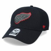 47 Brand - NHL Svart adjustable Keps - Detroit Red Wings Mvp Black/Red Outline Adjustable @ Hatstore