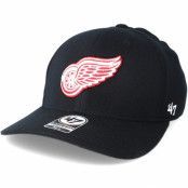 47 Brand - NHL Svart flexfit Keps - Detroit Red Wings Contender Black Flexfit @ Hatstore