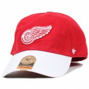 47 Brand - NHL Svart flexfit Keps - Detroit Red Wings Franchise White/Red @ Hatstore