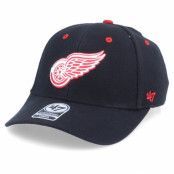 47 Brand - NHL Svart flexfit Keps - Detroit Red Wings Kickoff Contender Wool Black/Red Flexfit @ Hatstore