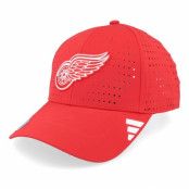 Adidas - NHL Röd adjustable Keps - Detroit Red Wings NHL Structured Red Adjustable @ Hatstore