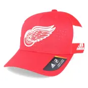 Adidas - NHL Röd flexfit Keps - Detroit Red Wings Draft Structured Red Flexfit @ Hatstore