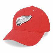 American Needle - NHL Röd adjustable Keps - Detroit Red Wings Brushed Canvas Red Adjustable @ Hatstore