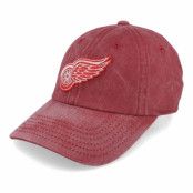 American Needle - NHL Röd unconstructed Keps - Detroit Red Wings Conway Red Dad Cap @ Hatstore