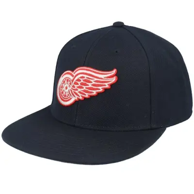 American Needle - NHL Svart snapback Keps - Detroit Red Wings Archive 400 Black Snapback @ Hatstore