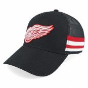 American Needle - NHL Svart trucker Keps - Detroit Red Wings Hotfoot Black Trucker @ Hatstore