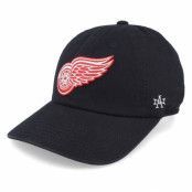 American Needle - NHL Svart unconstructed Keps - Detroit Red Wings Blue Line Black Dad Cap @ Hatstore