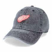 American Needle - NHL Svart unconstructed Keps - Detroit Red Wings Elston Black Dad Cap @ Hatstore