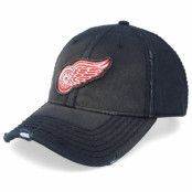 American Needle - NHL Svart unconstructed Keps - Detroit Red Wings Nero Logo Black Dad Cap @ Hatstore