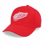 Fanatics - NHL Röd adjustable Keps - Detroit Red Wings Value Core Structured Red Adjustable @ Hatstore