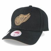 Keps Detroit Red Wings TKO Twist Black Flexfit - Mitchell & Ness - Svart Flexfit