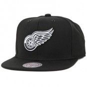 Mitchell & Ness - Detroit Red Wings Black White Snapback