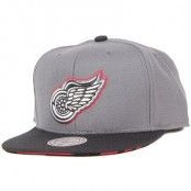 Mitchell & Ness - Team Vivid Detroit Red Wings Grey Snapback