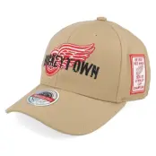 Mitchell&Ness - NHL Beige adjustable Keps - Hatstore Exclusive x Detroit Red Wings Hockeytown Rust Adjustable @ Hatstore