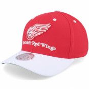 Mitchell&Ness - NHL Röd adjustable Keps - Detroit Red Wings All In 2.0 Pro Red/Yellow Adjustable @ Hatstore