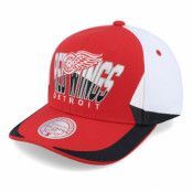 Mitchell&Ness - NHL Röd adjustable Keps - Detroit Red Wings Retrodome Pro Vintage Red @ Hatstore