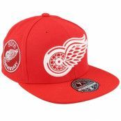 Mitchell&Ness - NHL Röd fitted Keps - Detroit Red Wings Vintage Red Fitted @ Hatstore