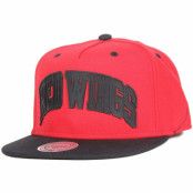 Mitchell&Ness - NHL Röd snapback Keps - Detroit Red Wings Alleyoop Snapback @ Hatstore