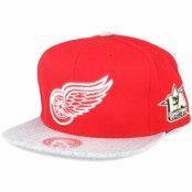 Mitchell&Ness - NHL Röd snapback Keps - Detroit Red Wings NHL 2017 ASG 2T Snapback @ Hatstore