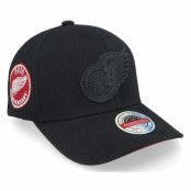 Mitchell&Ness - NHL Svart adjustable Keps - Detroit Red Wings NHL Anniversary Patch Black Adjustable @ Hatstore