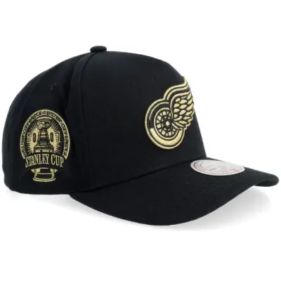Mitchell&Ness - NHL Svart adjustable Keps - Hatstore Exclusive x Detroit Red Wings Hs Pro Crown Black A-Frame Adjustable @ Hatstore