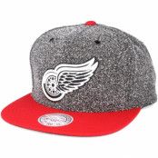 Mitchell&Ness - NHL Svart snapback Keps - Detroit Red Wings Black/Olive Static Snapback @ Hatstore