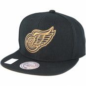 Mitchell&Ness - NHL Svart snapback Keps - Detroit Red Wings TKO Twist Black Snapback @ Hatstore