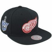 Mitchell&Ness - NHL Svart snapback Keps - Detroit Red Wings Top Spot  Black Snapback @ Hatstore