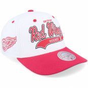 Mitchell&Ness - NHL Vit adjustable Keps - Detroit Red Wings Tail Sweep Pro Vintage White/Red Adjustable @ Hatstore