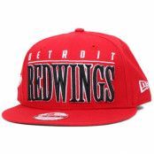 New Era - NHL Röd snapback Keps - Detroit Red Wings Big Word 9Fifty Snapback @ Hatstore