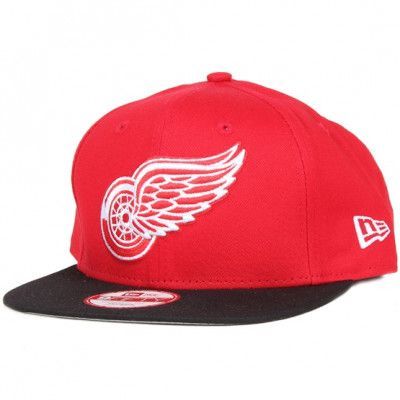 New Era - NHL Röd snapback Keps - Detroit Red Wings Team Basic Red 9Fifty Snapback @ Hatstore