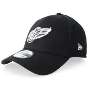 New Era - NHL Svart flexfit Keps - Detroit Red Wings 39THIRTY Eg Neo Black/White Mesh Flexfit @ Hatstore