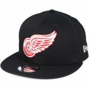 New Era - NHL Svart snapback Keps - Detroit Red Wings Mno NHL Basic Black Snapback- New Era @ Hatstore