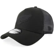 New Era - NHL Svart trucker Keps - Hatstore Exclusive x Detroit Red Wings 9FORTY Black A-frame Trucker @ Hatstore