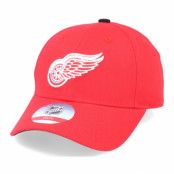 Outerstuff - NHL Röd adjustable Keps - Kids Detroit Red Wings Locker Room Red Adjustable @ Hatstore